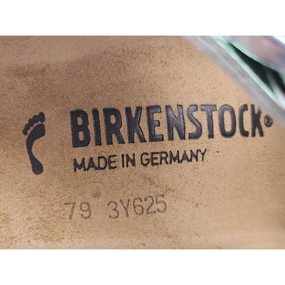 Birkenstock Arizona Women’s Gator Gleam Two-Strap Comfort Sandal Size 6 - Picture 9 of 11